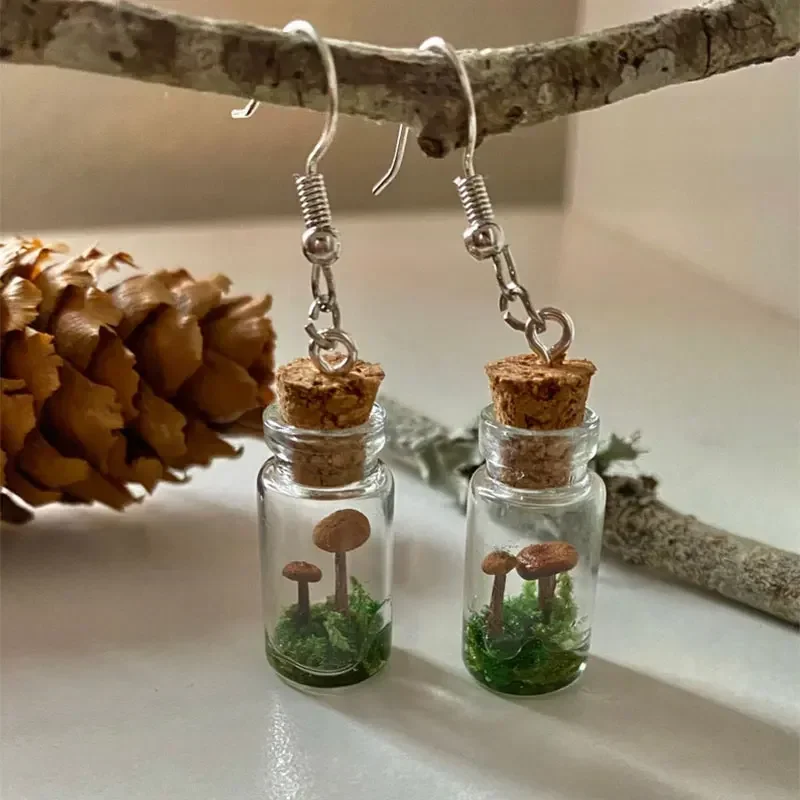 Boucles d'oreilles véritables  - Preserved Moss Sheet avis et prix